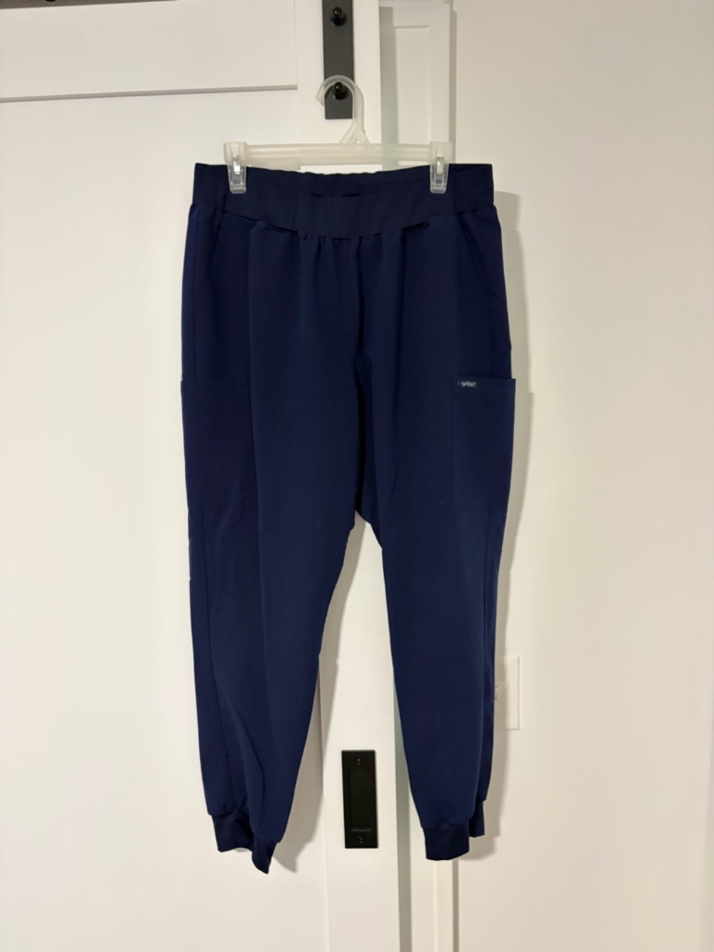 Navy Scrub Joggers